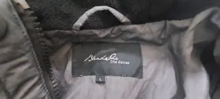 Chaqueta acolchada gris Blendshe mujer