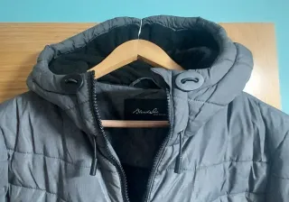 Chaqueta acolchada gris Blendshe mujer