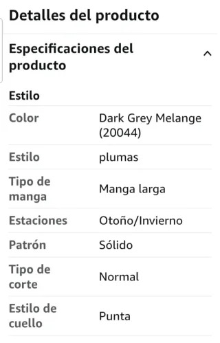 Chaqueta acolchada gris Blendshe mujer