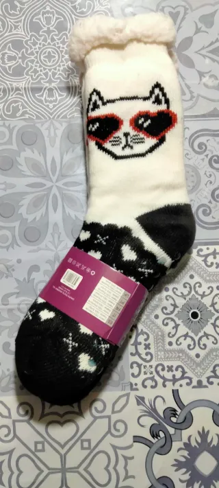 Calcetines térmicos antideslizantes 39-41 nuevos