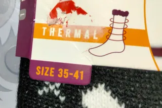 Calcetines térmicos antideslizantes 39-41 nuevos