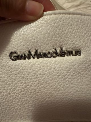 Bolso Gian Marco Venturi blanco