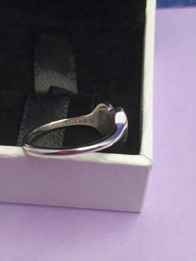 Anillo Pandora Corazón Plata