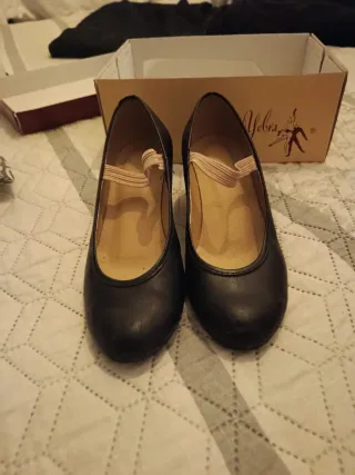 Zapatos Flamenco Yebra Talla 29 Negros