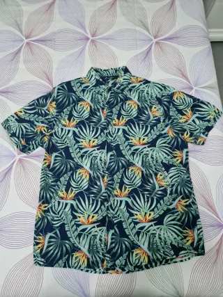 Camisa Hawaiana Livergy Nueva Talla XL (43-44)