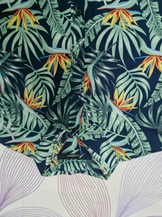 Camisa Hawaiana Livergy Nueva Talla XL (43-44)
