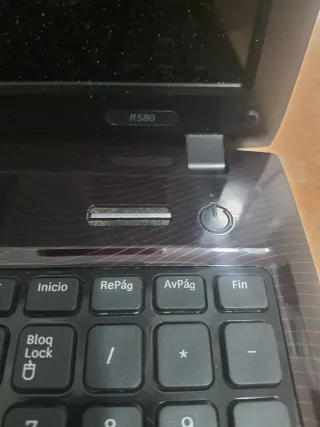 Portátil Samsung r580 para piezas