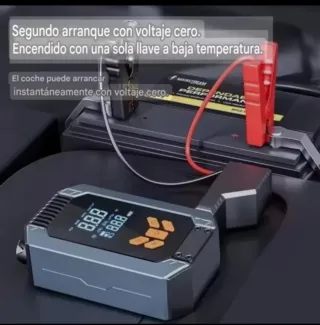 Arrancador Compresor Portátil Multifunción