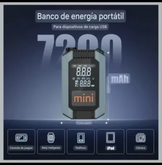 Arrancador Compresor Portátil Multifunción