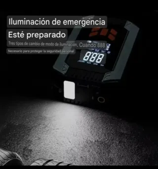 Arrancador Compresor Portátil Multifunción