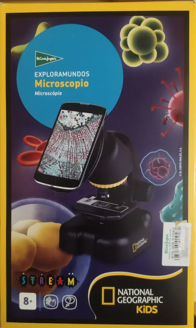 Exploramundos Microscopio National Geographic Kids