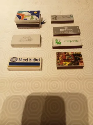 Collezione scatole di fiammiferi