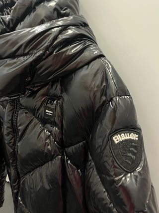 Chaqueta Blauer Negra Brillante