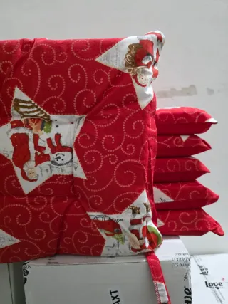 Cuscini Natalucci Rossi e Bianchi