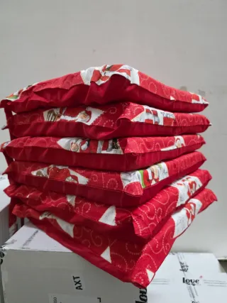 Cuscini Natalucci Rossi e Bianchi