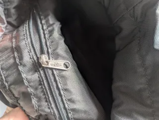 Mochila cuero grande Eastpak negra