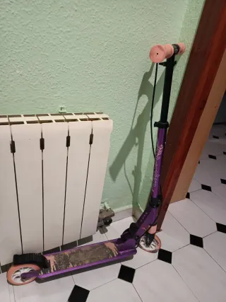 Patinete Oxelo morado