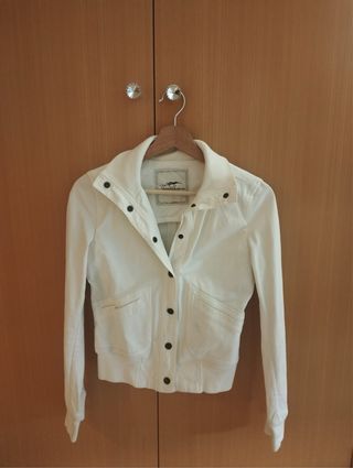 Chaqueta Thomas Burberry Blanca Mujer