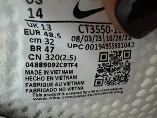 Nike Presto Blancas Nuevas talla 48,5