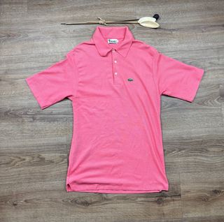Lacoste Polo Rosa Taglia L - Streetwear