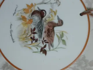 Platos decorativos de colección vintage