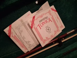 Violín 3/4 con funda y arco