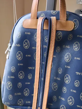 Mochila El Potro Piel Azul