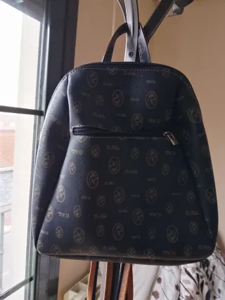 Mochila El Potro Piel Azul