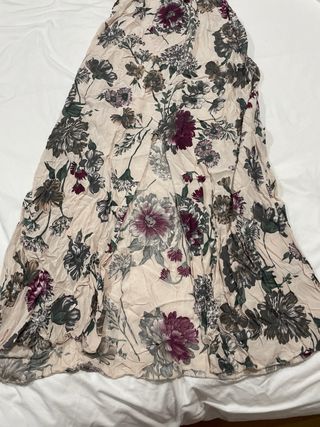Vestido largo floral verano talla S