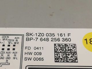 SISTEMA AUDIO / RADIO CD SKODA OCTAVIA BERLINA (1Z3) (2)