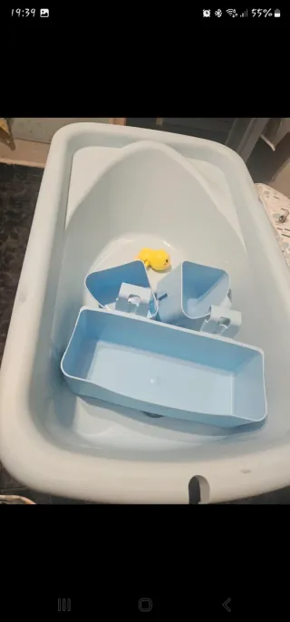 Bañera cambiador bebé