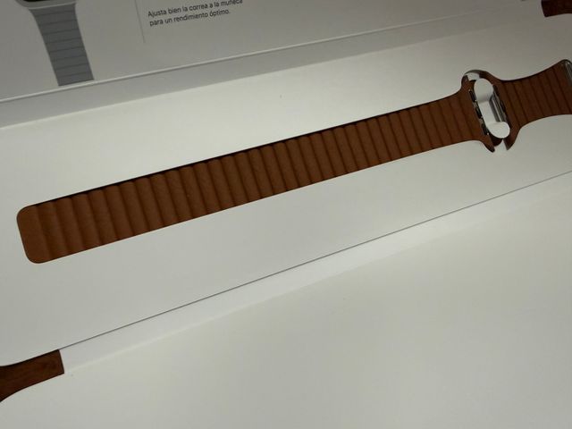 Correa Cuero Apple Saddle Brown 44mm