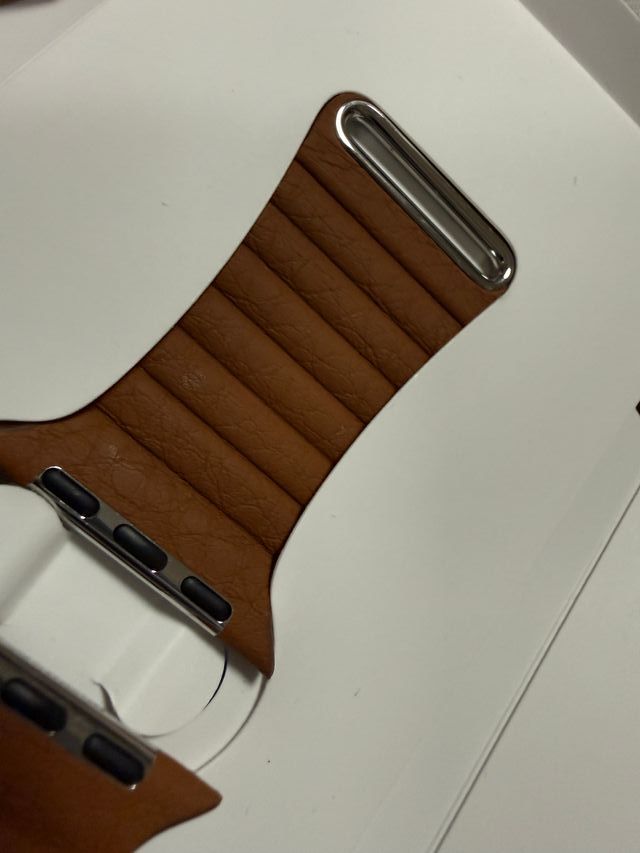 Correa Cuero Apple Saddle Brown 44mm