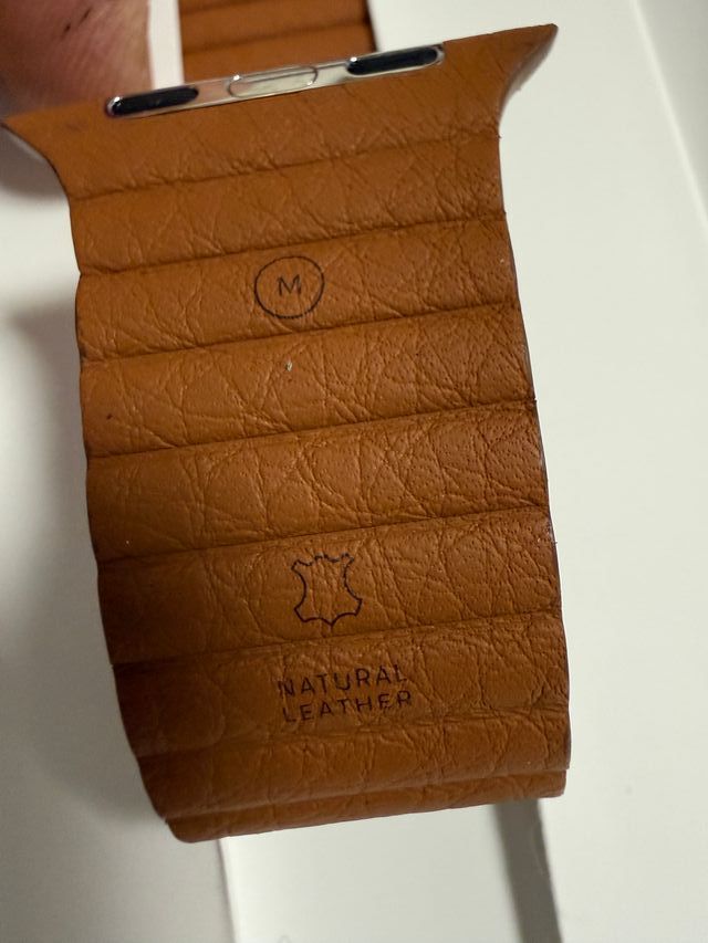 Correa Cuero Apple Saddle Brown 44mm