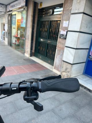 Patinete Eléctrico con Amortiguador Rojo