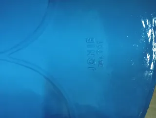 2 Guardabarros traseros moto cross antiga azul