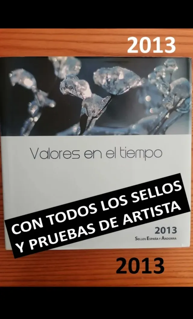 Valores en el tiempo 2012 y 2013 . 2 libros