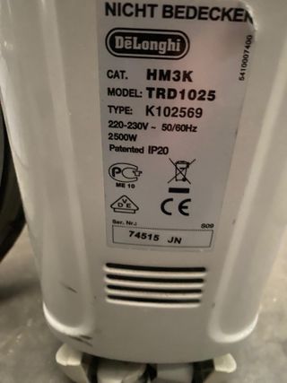 Radiador Aceite Delonghi Dragón 3