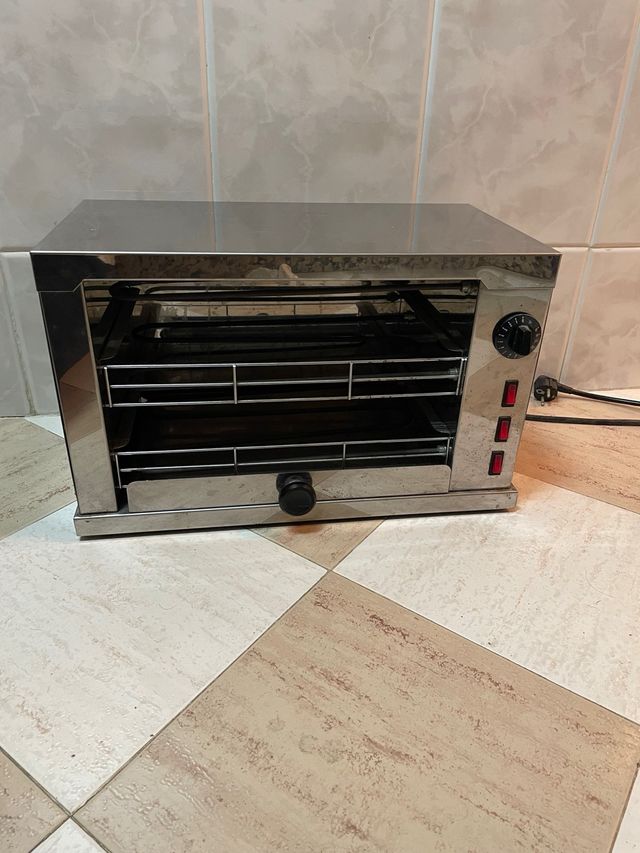 Horno Tostador Eléctrico Acero Inoxidable