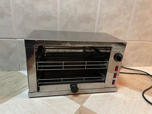Horno Tostador Eléctrico Acero Inoxidable