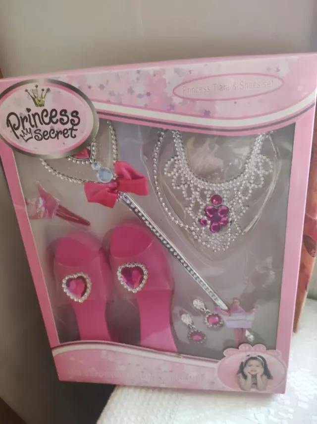 Set Princesas: Zapatos y Bisutería NUEVO