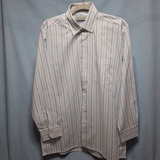 Camisa MILKY WAY rayas beige y marrón