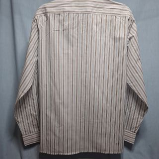 Camisa MILKY WAY rayas beige y marrón