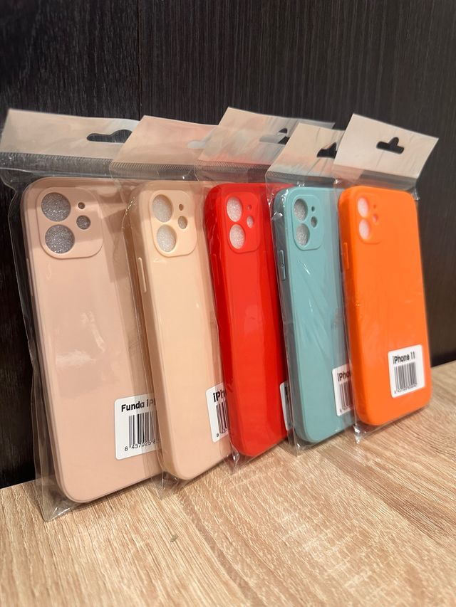 Fundas iPhone 11 – silicona colores pastel
