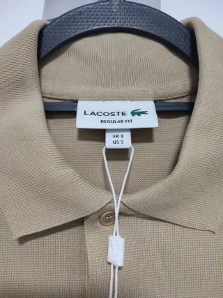 Polo Lacoste original regular fit hombre, S