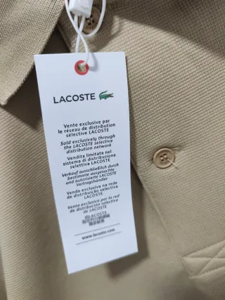 Polo Lacoste original regular fit hombre, S