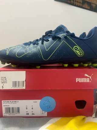 Botas de fútbol Puma Future Play MG Jr Talla 38