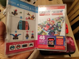 Nintendo Switch + custodia + Mario Kart 8