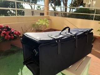 Cuna de viaje plegable