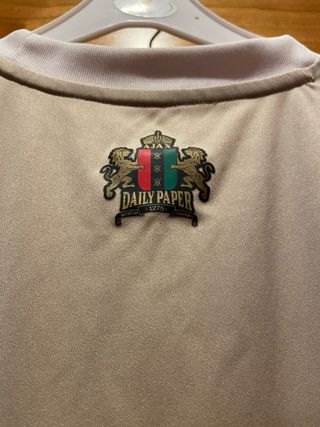 Camiseta Oficial Ajax Adidas Beige/Roja